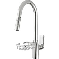 Смеситель для кухни Melodia della vita Perfetto MDV30200 с мыльницей Хром латунь