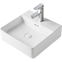 Раковина Orange 42 B04-405W Белая фарфор накладная