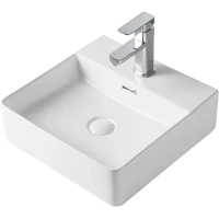 Раковина Orange 42 B04-405W Белая фарфор накладная