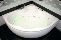 Акриловая ванна Aquanet Santiago 160x160 204034 без гидромассажа