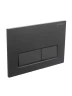 Клавиша смыва BelBagno BB-15R-NERO.M цвет Черный матовый