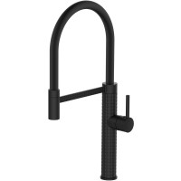 Смеситель для кухни ESKO Kitchen K51B Черный матовый латунь