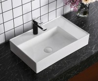 Раковина Ceruttispa 60 CR0017 9863 Белая фаянс накладная