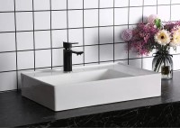 Раковина Ceruttispa 60 CR0017 9863 Белая фаянс накладная