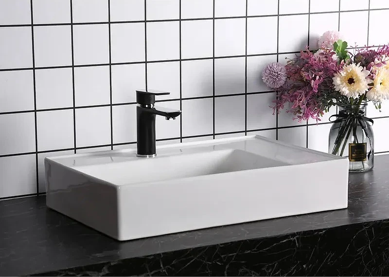 Раковина Ceruttispa 60 CR0017 9863 Белая фаянс накладная