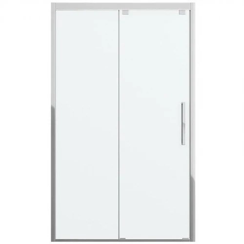 Душевая дверь Bravat Stream 120 BD120.4103S профиль Хром стекло прозрачное