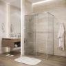 Душевой уголок Grossman Galaxy 110x100 120.K33.01.1110.10.00 профиль Хром стекло прозрачное