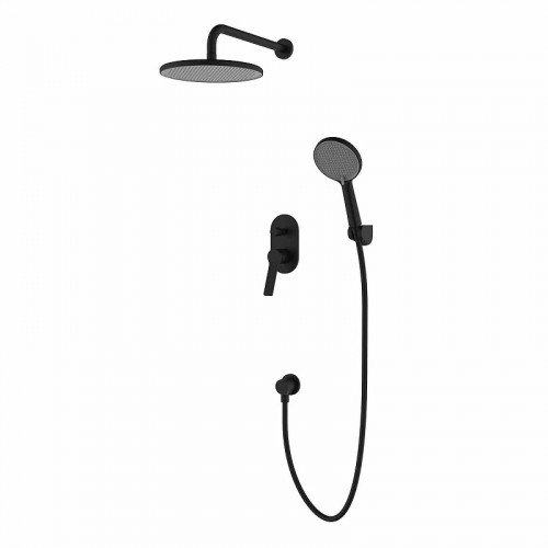 Душевая система Azario Vise AZ-VSA248330PA+82KPA цвет Черный матовый