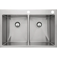 Кухонная мойка Seaman Eco Marino SMB-7651DS.B Нержавеющая сталь нержавеющая сталь встраиваемый