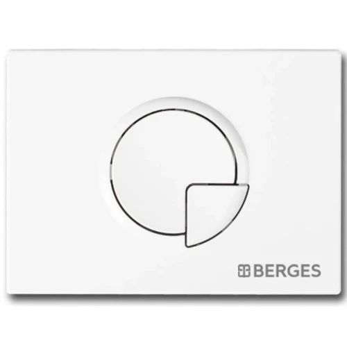 Клавиша смыва Berges Novum R4 040024 Белая
