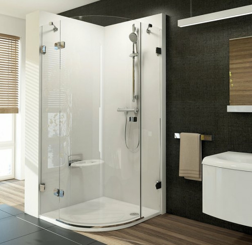 Смеситель для душа Ravak Termo 300 TE 033.00/150 X070096 с термостатом Хром латунь на стену