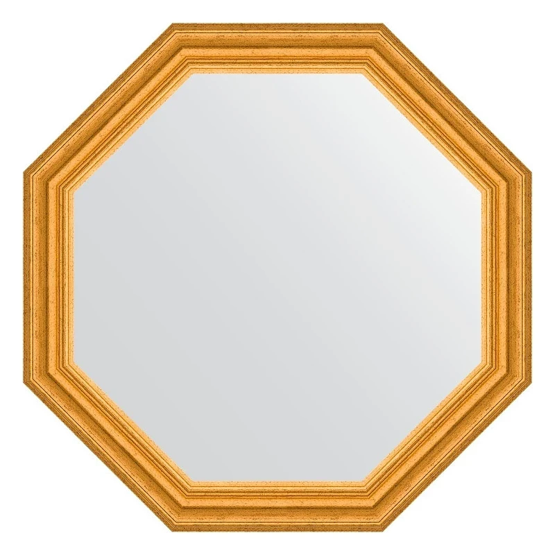 Зеркало Evoform Octagon 67х67 BY 3998 в багетной раме - Состаренное золото 67