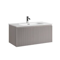 Тумба под раковину Sancos Snob R 1.0 90 SNR1.090SM подвесная цвет Doha Soft