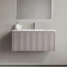 Тумба под раковину Sancos Snob R 1.0 90 SNR1.090SM подвесная цвет Doha Soft