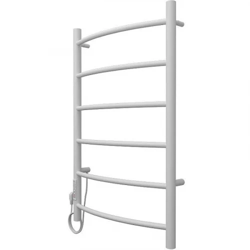 Электрический полотенцесушитель Azario Verona 500x800 П6 AZ04758W диммер слева Белый