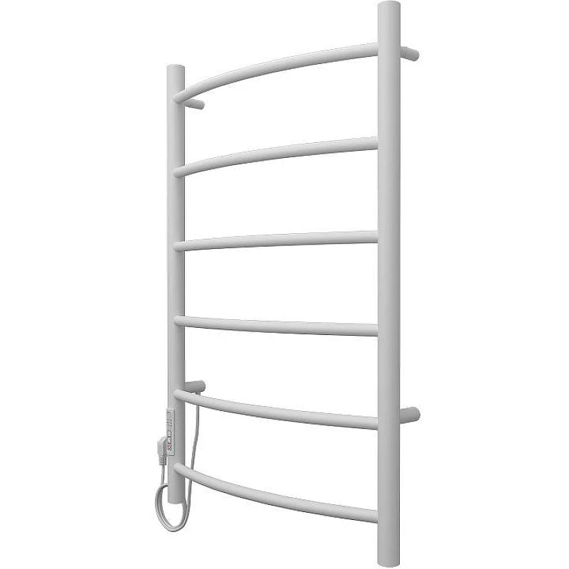 Электрический полотенцесушитель Azario Verona 500x800 П6 AZ04758W диммер слева Белый