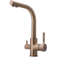 Смеситель для кухни Swedbe Selene Plus 8147 Бронза латунь