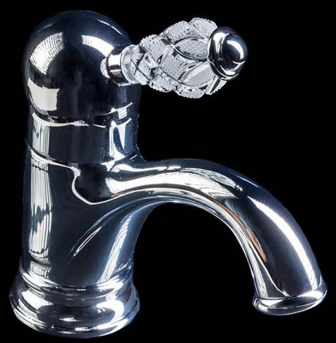 Смеситель для раковины Boheme Crystal 261-CRST Хром латунь