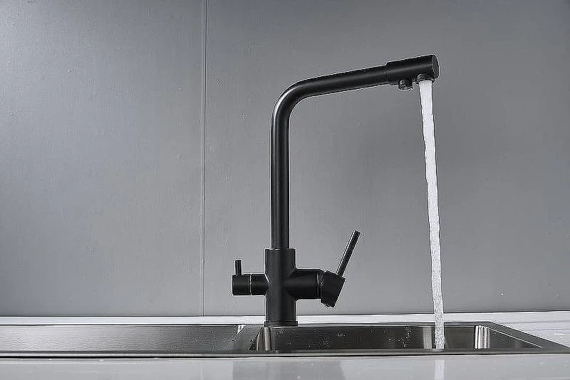 Смеситель для кухни Maretti Project Black PB31RZF12 Черный матовый