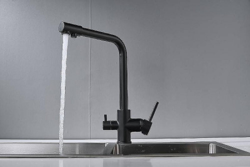 Смеситель для кухни Maretti Project Black PB31RZF12 Черный матовый