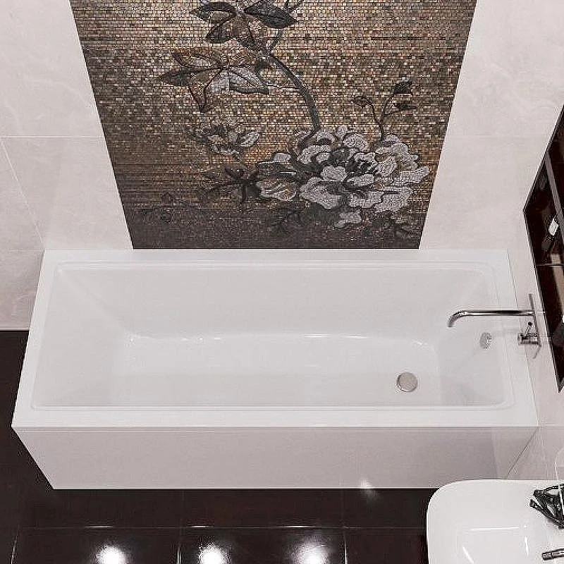 Акриловая ванна Corpa Nera Davinci 150x70 CN05001WH без гидромассажа