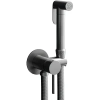 Гигиенический душ со смесителем RGW Shower Panels SP-211Gr 581408211-11 Серый брашированный латунь встраиваемый