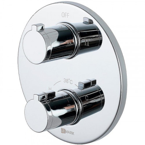 Смеситель для душа Lemark Yeti LM7827C с термостатом Хром