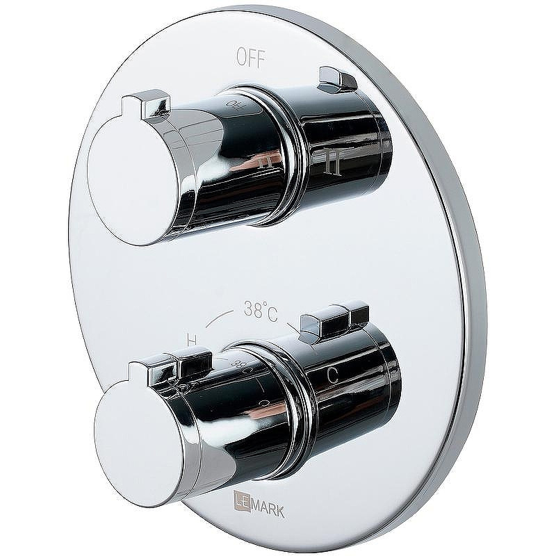 Смеситель для душа Lemark Yeti LM7827C с термостатом Хром
