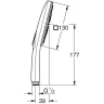 Ручной душ Grohe Rainshower SmartActive 26582000 Хром латунь