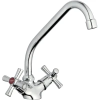 Смеситель для кухни G-Lauf QMT4-A722 Хром