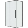 Душевой уголок Grossman Galaxy 130х80 120.K33.01.1380.21.02 профиль Черный матовый стекло шиншилла