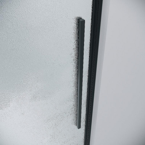 Душевой уголок Grossman Galaxy 130х80 120.K33.01.1380.21.02 профиль Черный матовый стекло шиншилла