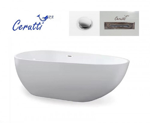 Акриловая ванна Ceruttispa Mimi 150x75 CT11289 цвет Белый