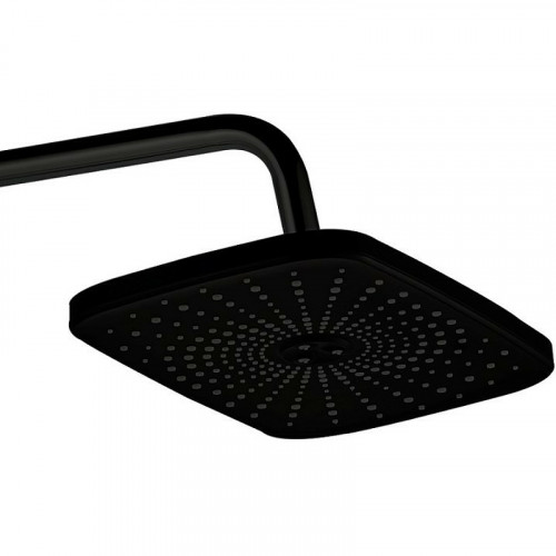 Душевая система Haiba HB24615-7 Черная матовая латунь на стену