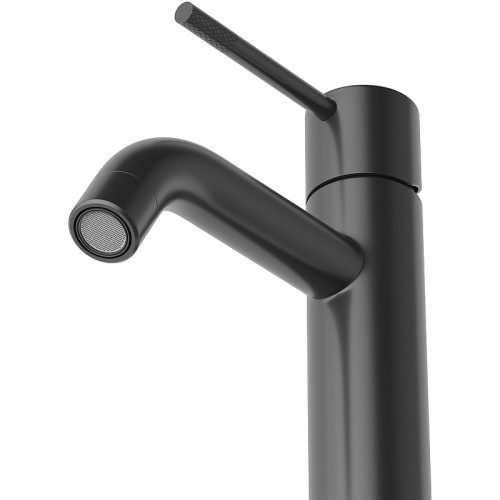 Смеситель для раковины Cezares Relax RELAX-LS1-NOP Черный матовый нержавеющая сталь