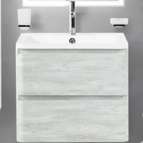 Тумба под раковину BelBagno ALBANO-600-2C-SO-RVB подвесная Rovere Vintage Bianco МДФ / ЛДСП