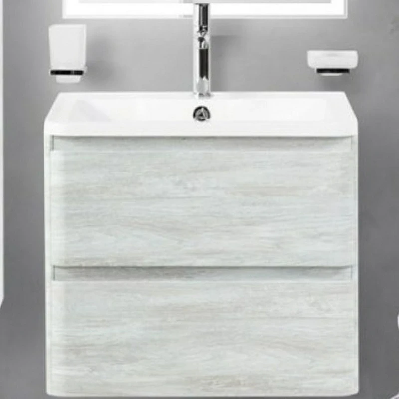 Тумба под раковину BelBagno ALBANO-600-2C-SO-RVB подвесная Rovere Vintage Bianco МДФ / ЛДСП