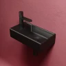 Раковина Ceramicanova Element 41 R CN6051RMB Черная матовая фарфор подвесная