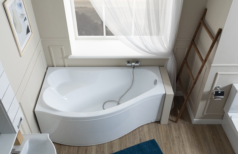Акриловая ванна Aquanet Palma 170x90 L 205737 без гидромассажа