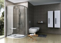 Душевой уголок Ravak Pivot PSKK3 80x80 37644U00Z1 профиль Сатин стекло Transparent