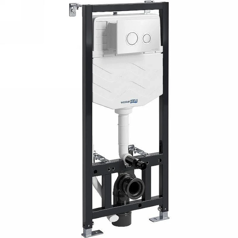 Инсталляция WasserKRAFT Aller 10TLT.010.ME для унитаза без клавиши смыва