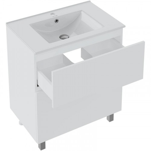 Тумба под раковину Runo Палермо 70 00-00004157 Белая