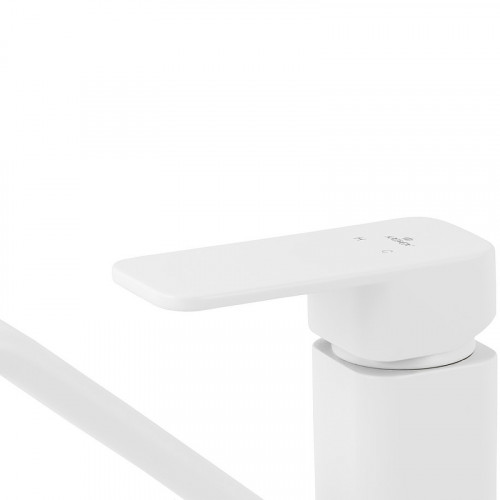 Смеситель для раковины Kaiser Sonat 34010-4 Белый латунь