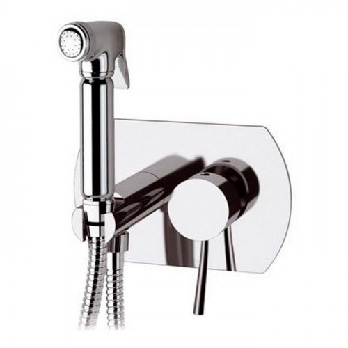 Смеситель гигиенический Remer Minimal N60 Хром встраиваемый