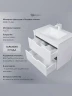 Тумба под раковину Uperwood Modul 100 2930205356 подвесная цвет Белый матовый Графит матовый