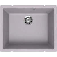 Кухонная мойка Ulgran Quartz Underground 500-04 Платина искусственный камень (литьевой мрамор) встраиваемый