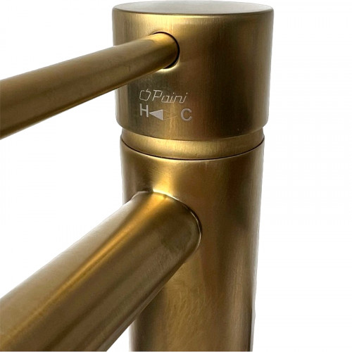Смеситель для раковины Paini Cox 78PJ205OLL Золото матовое