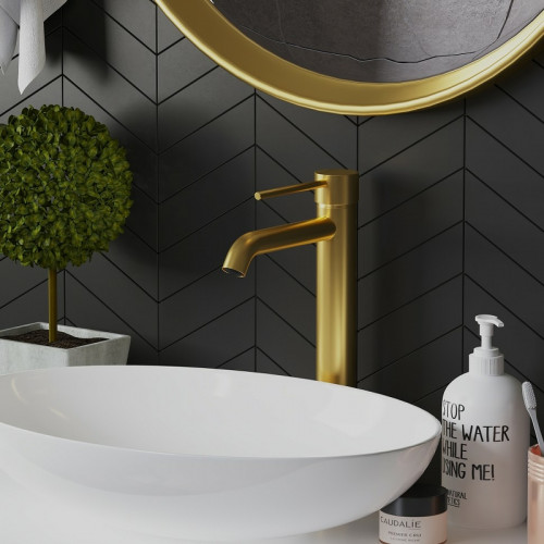 Смеситель для раковины Paini Cox 78PJ205OLL Золото матовое