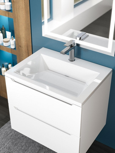 Раковина Uperwood Olivia 60 ROlivia60wg цвет Белый глянцевый