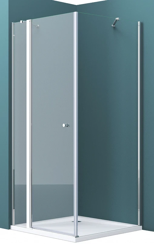 Душевой уголок BelBagno Etna 120х100 ETNA-AH-12-120/100-C-Cr профиль Хром стекло прозрачное